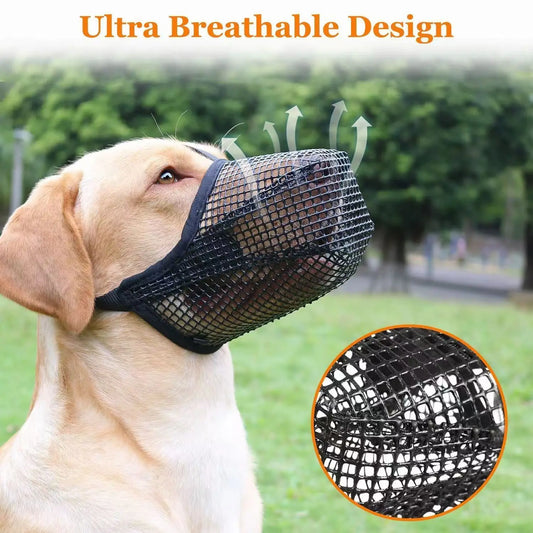 Breathable Dog Mouth Mask | Safe Walking & Training