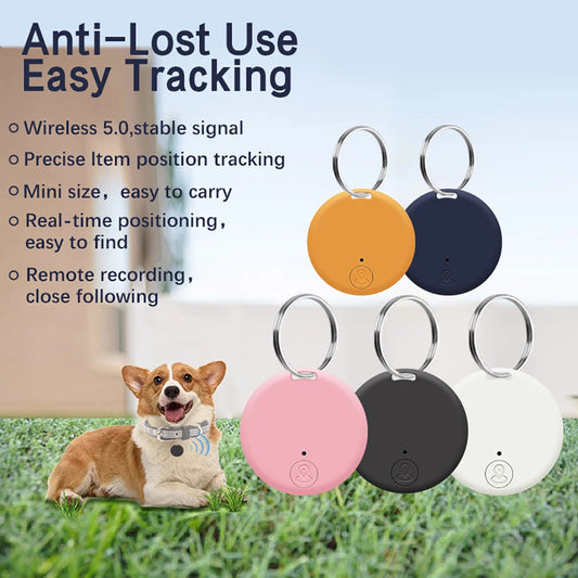 2025 New Mini GPS Tracker Bluetooth 5.0 Pet Kids Bag Wallet Anti-Lost Tracking Device IOS Android Smart Finder Locator Accessory