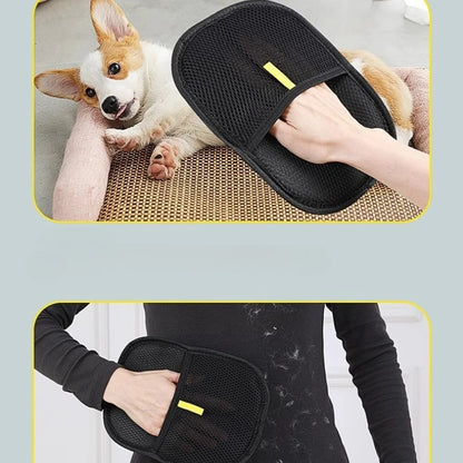Portable Pet Hair Remover Glove | Washable