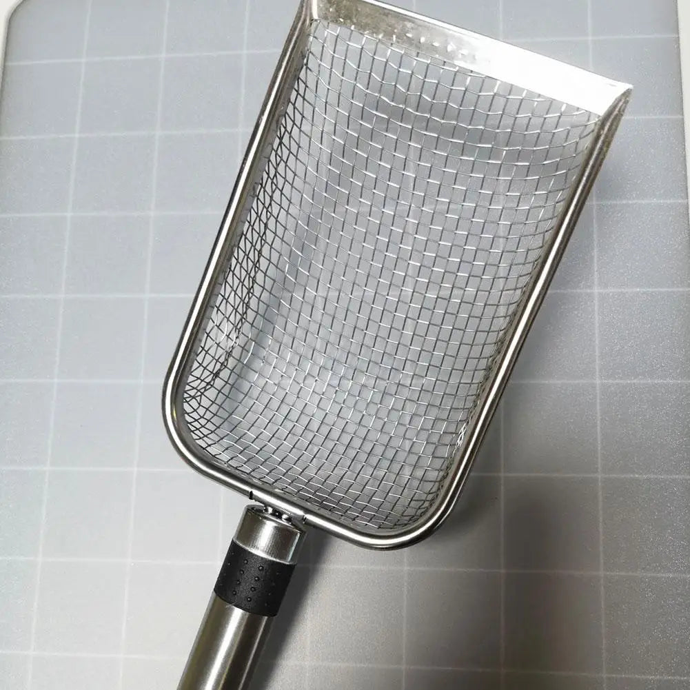Steel Cat Sand Shovel Fine Pores Pet Poop Shovel For Rabbits Dogs Toilet Cleaning Tools Pets Supplies Q8O7