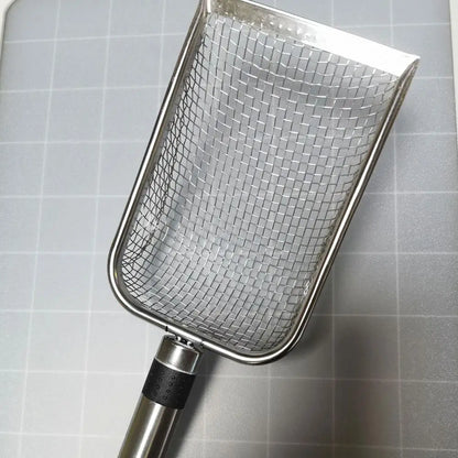Steel Cat Sand Shovel Fine Pores Pet Poop Shovel For Rabbits Dogs Toilet Cleaning Tools Pets Supplies Q8O7