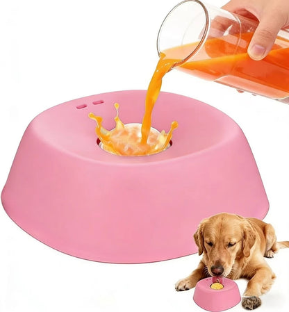 Non-Slip Digestion Support Slow Feeder Dog Bowl