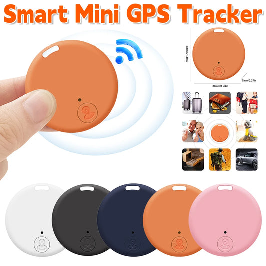 2025 New Mini GPS Tracker Bluetooth 5.0 Pet Kids Bag Wallet Anti-Lost Tracking Device IOS Android Smart Finder Locator Accessory