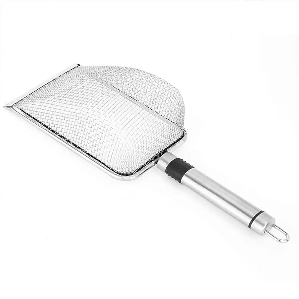 Steel Cat Sand Shovel Fine Pores Pet Poop Shovel For Rabbits Dogs Toilet Cleaning Tools Pets Supplies Q8O7