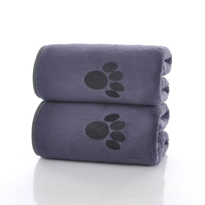 50*100 Super Absorbent Dog Bathrobe Cat Accessories Pet Bath Towel Cat blanket Dog Products Quick Dry Soft Microfiber Pet Towel