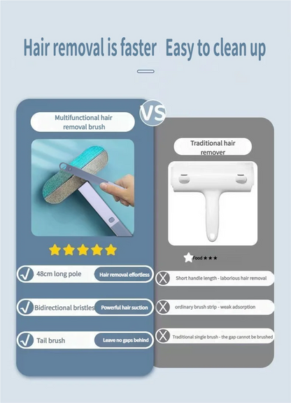 Pet Hair Removal Tool 4-in-1 Hair Removal Furniture Cat Hair Remover for Couch-Pet Hair Removal Car clothe Furniture Carpet Bed