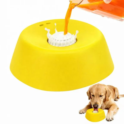Non-Slip Digestion Support Slow Feeder Dog Bowl