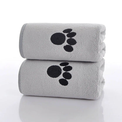 50*100 Super Absorbent Dog Bathrobe Cat Accessories Pet Bath Towel Cat blanket Dog Products Quick Dry Soft Microfiber Pet Towel